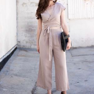 Aritzia Grey Jumpsuit